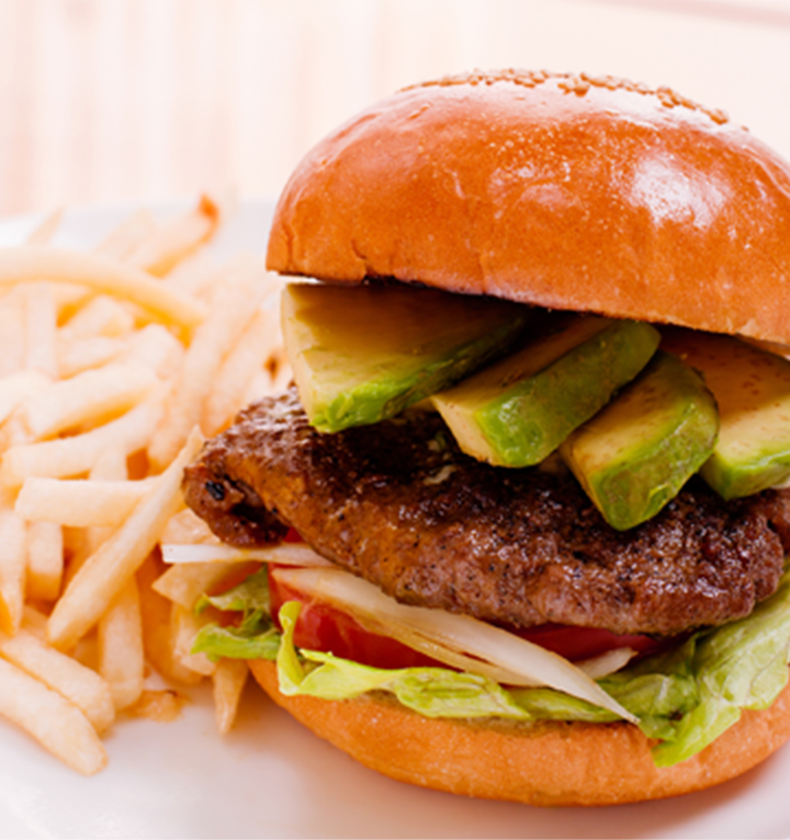 写真：アボカドバーガー